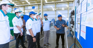 Kunjungan BOD PT Sugity Creative ke PT YPTI